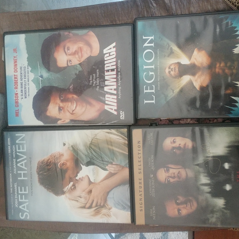 Four classic DVD's